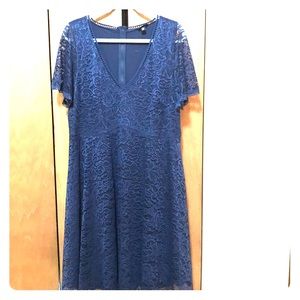Blue Lace Dress